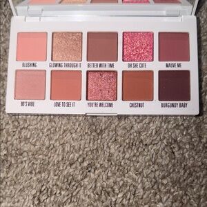 Kylie Cosmetics Eyeshadow Palette with Pink and Brown Shades